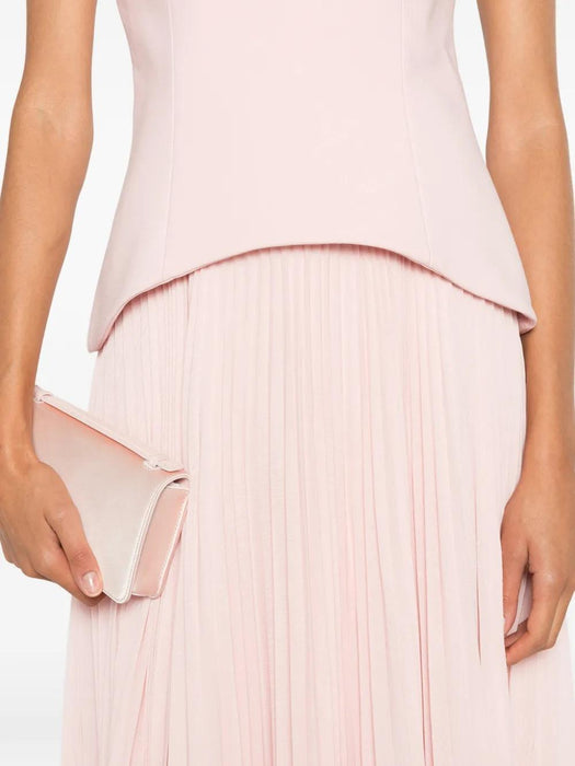 Britt Maxi Dress OS44017 PALE PINK SOLACE LONDON 