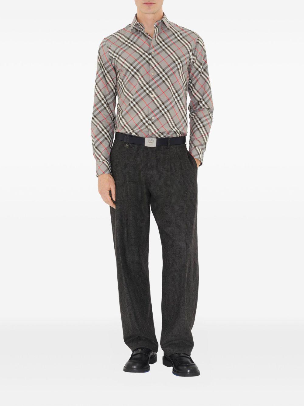 checked cotton shirt 8113533 C3173 BURBERRY 