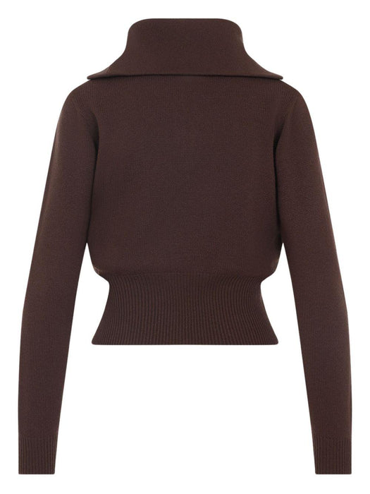 high-neck zip-up sweater MMLB47 S OOO 17SAF0324 MIU MIU 