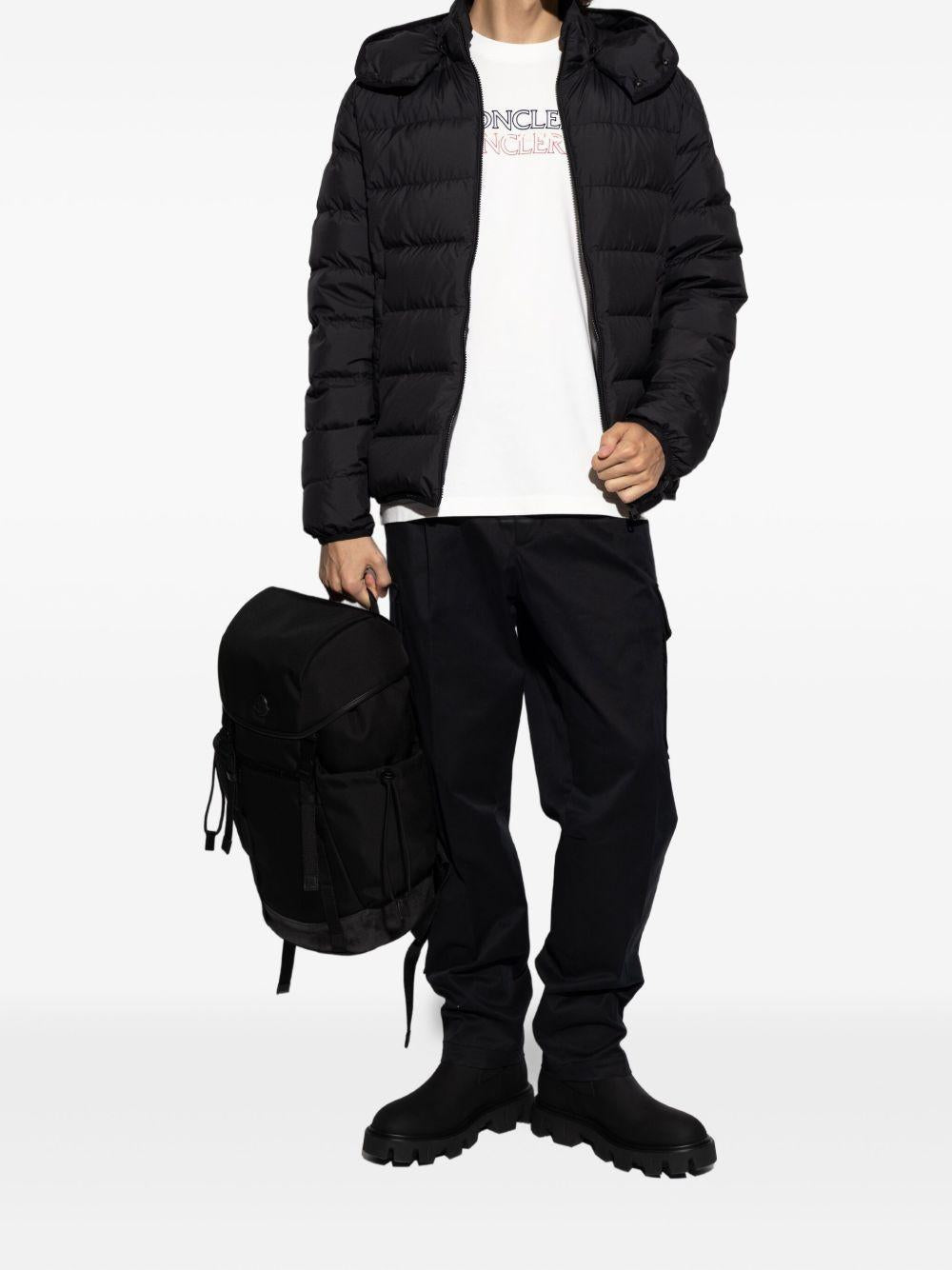 logo-print cotton T-shirt K20918C00055 89AZ9034 MONCLER 