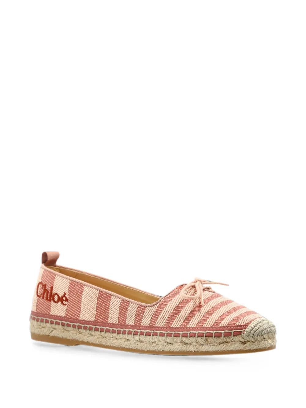 Isla striped espadrille sneakers CH26A19CXU 527 CHLOÉ 