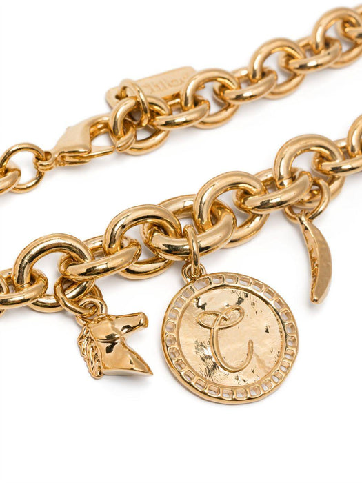 Chloé Charms chain-link bracelet C25SFB47CB7 9DC CHLOÉ 