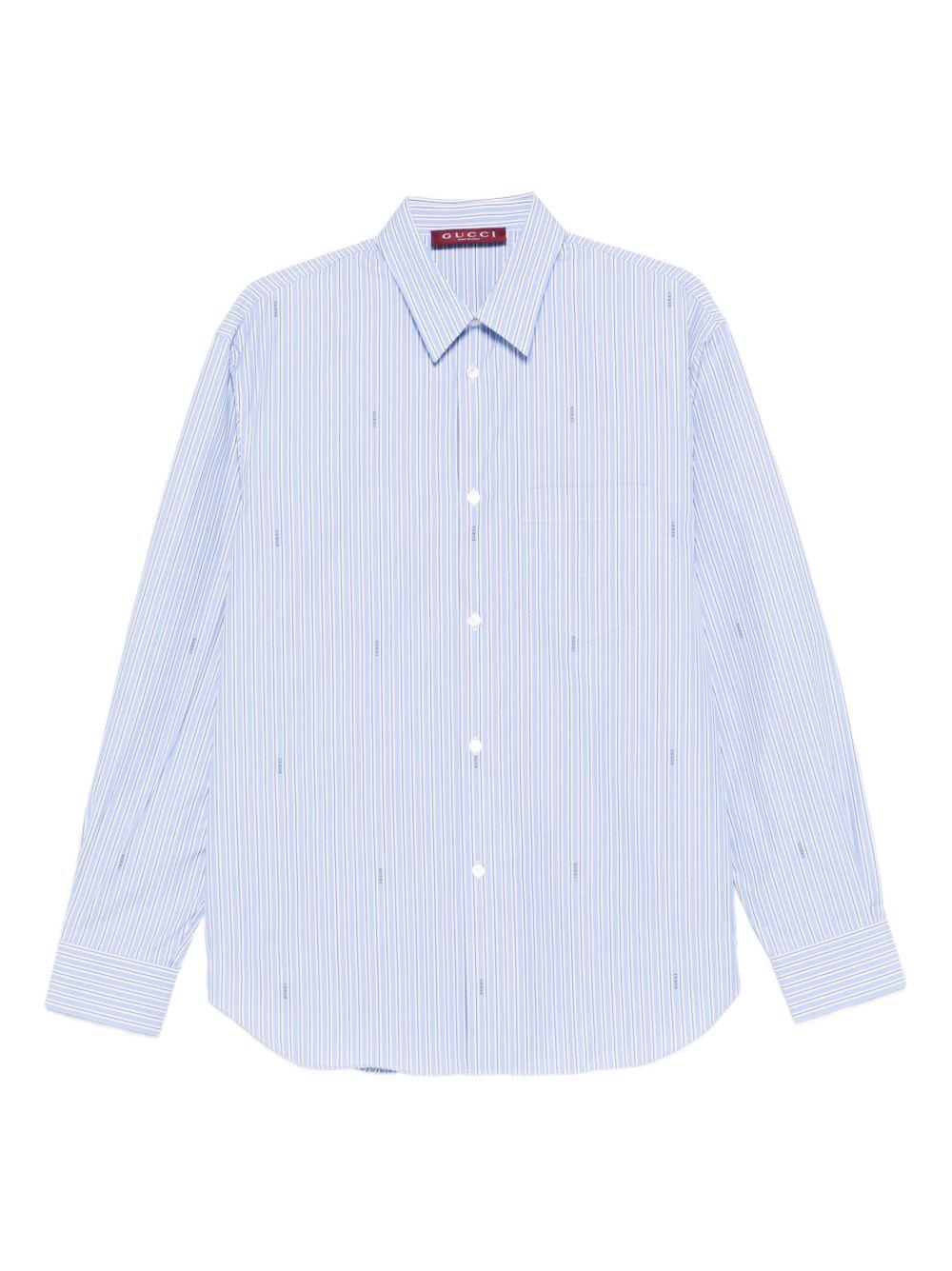 striped shirt<BR/><BR/> 852714 ZAUBA4061 GUCCI 