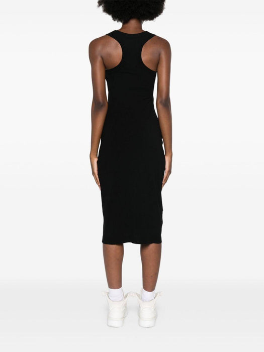 embroidered-logo midi dress MMA878 S OOO 14M4F0002 MIU MIU 