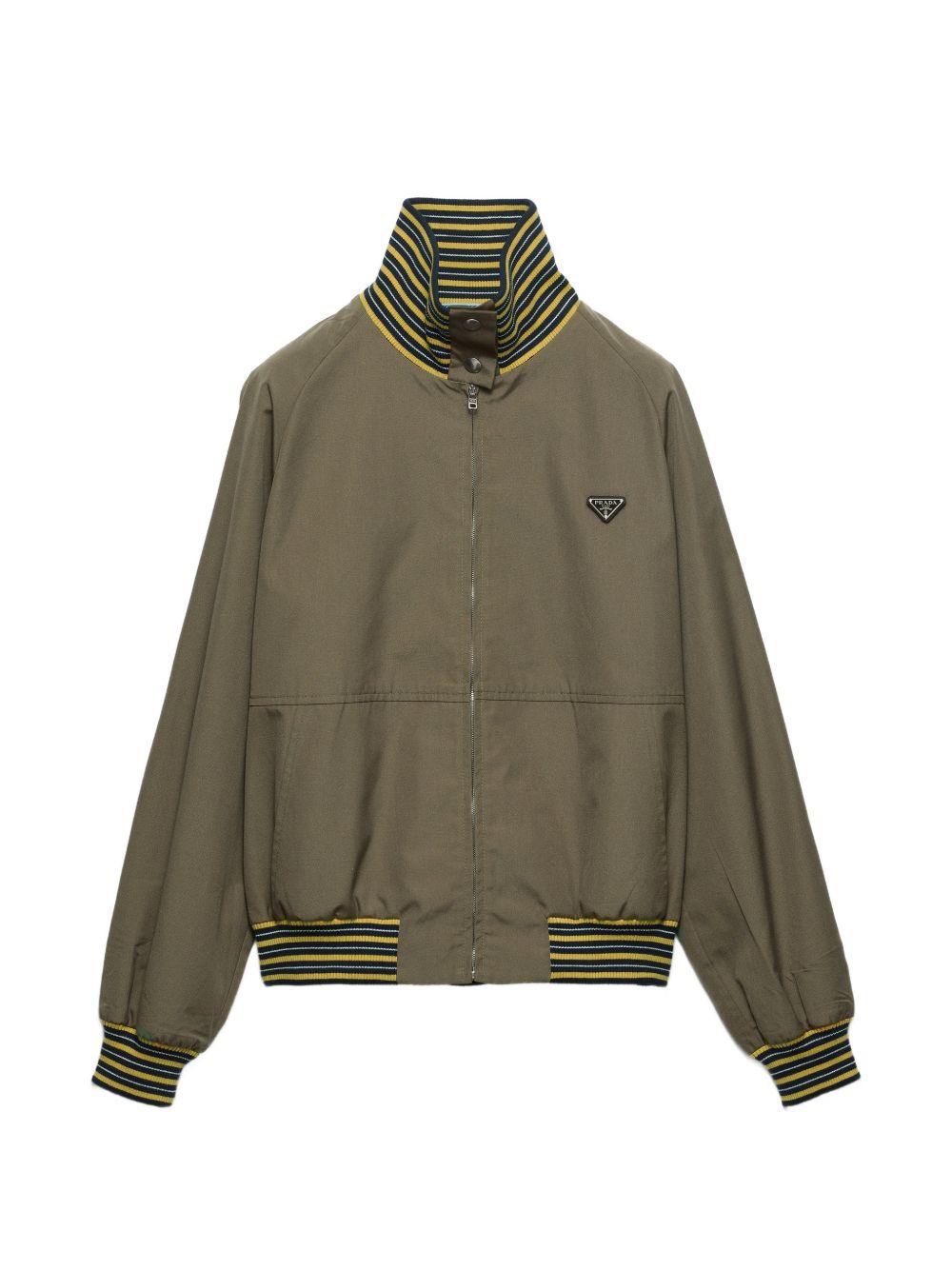 Poplin turtleneck jacket P8032 S OOO 187PF0161 PRADA 