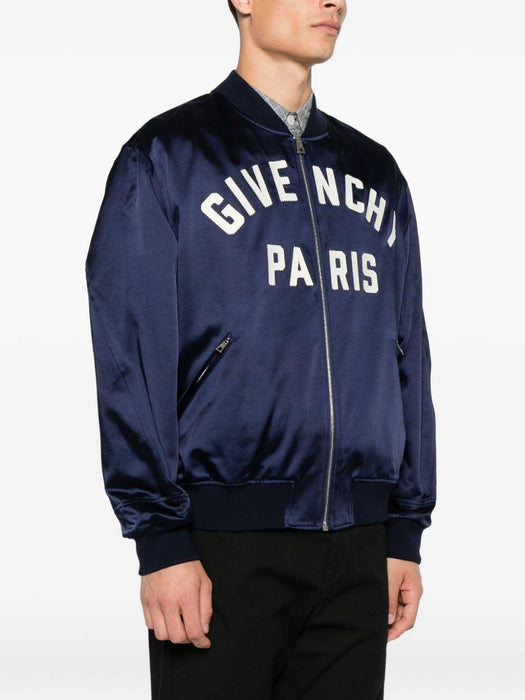 logo bomber jacket BM01E01610 410 GIVENCHY 