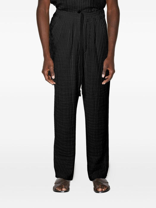AirCloud Black Cotton Lounge Pants CHILL AIRCLOUDBLACK TRUE TRIBE 