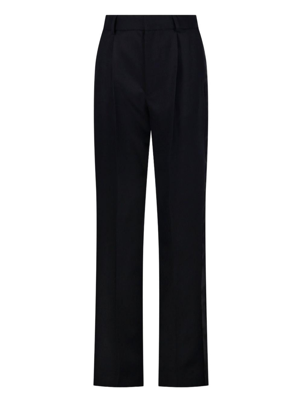 Pleated Straight Trousers 1126WTR006913A 1 VICTORIA BECKHAM 