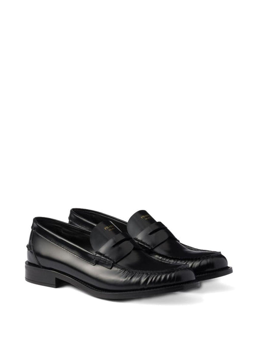 20mm brushed-leather band loafers 1D199O F 020 P39F0002 PRADA 