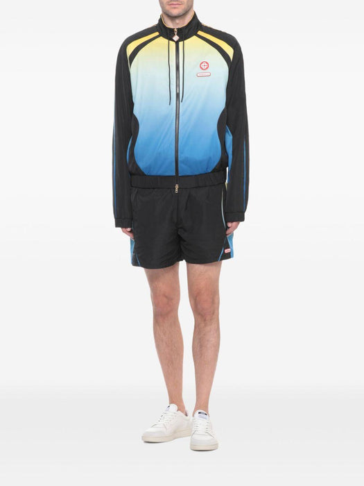 Gradient Windbreaker Jacket M-AW25-JK-450-01 BLACK GRADIENT CASABLANCA 