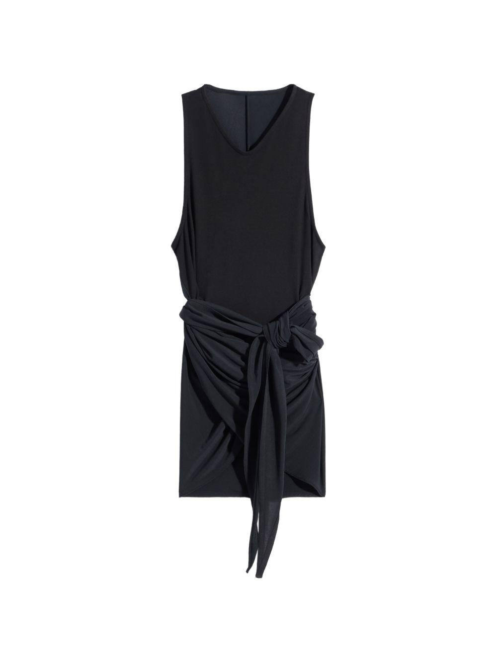 Draped wrap top<BR/><BR/> OT0008 LJ1050BK980 LEMAIRE 