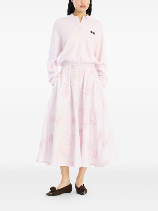 flower midi skirt 1151001809 1809 ROTATE 