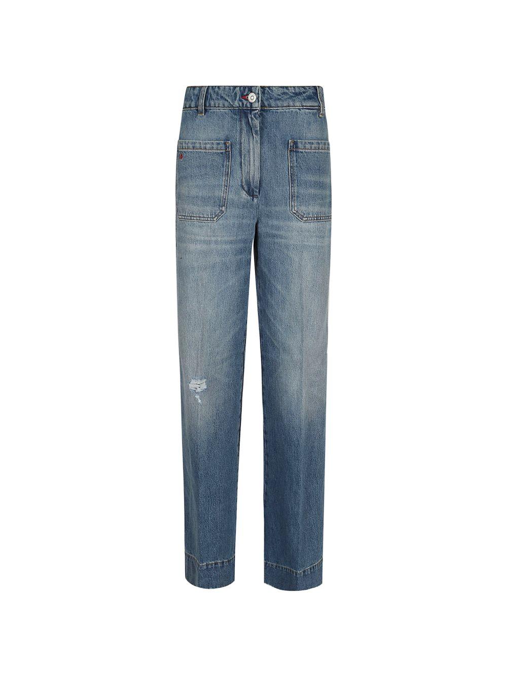 ripped jeans 1124DJE007252D 7671 VICTORIA BECKHAM 