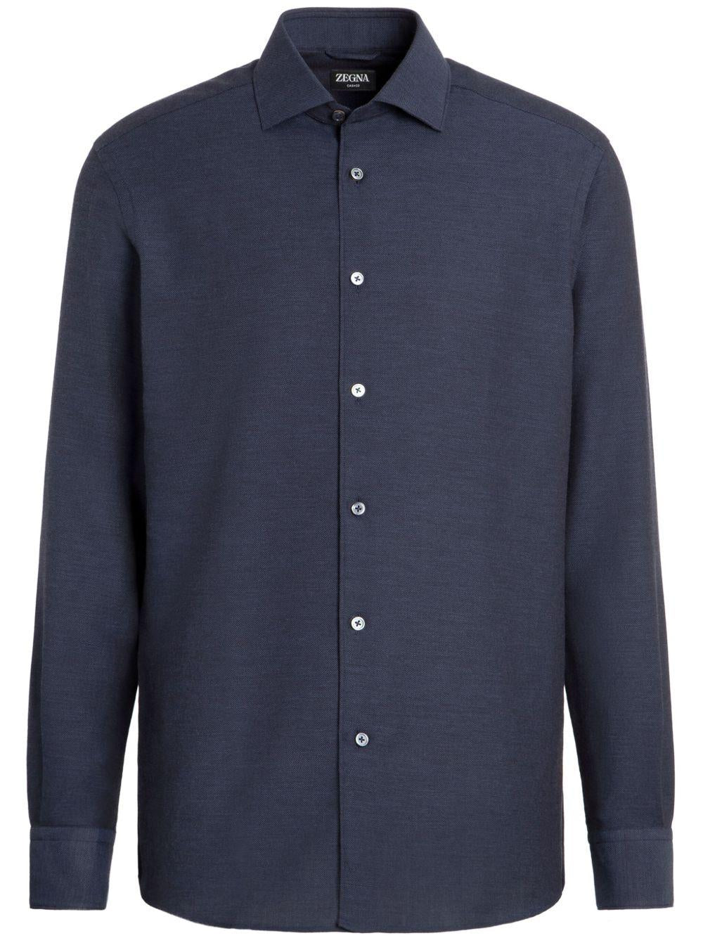 Cashco cotton-blend shirt E8X44A6 SRF5190 ZEGNA 