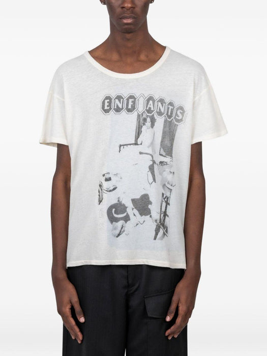 SHOW ME KANSAS T-SHIRT 01-0934 DIRTY WHITE ENFANTS RICHES DÉPRIMÉS 