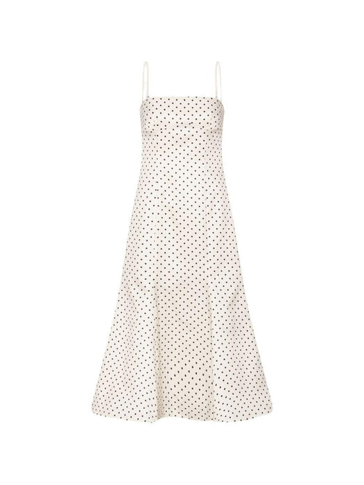 Polka dots midi dress 116524803  ROTATE 