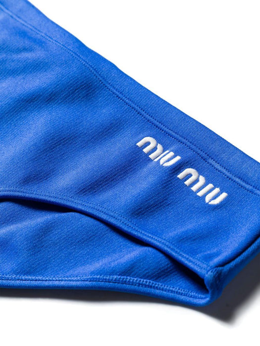 logo-embroidered swim briefs MMP248 S-OOO 14SJF0589 MIU MIU 