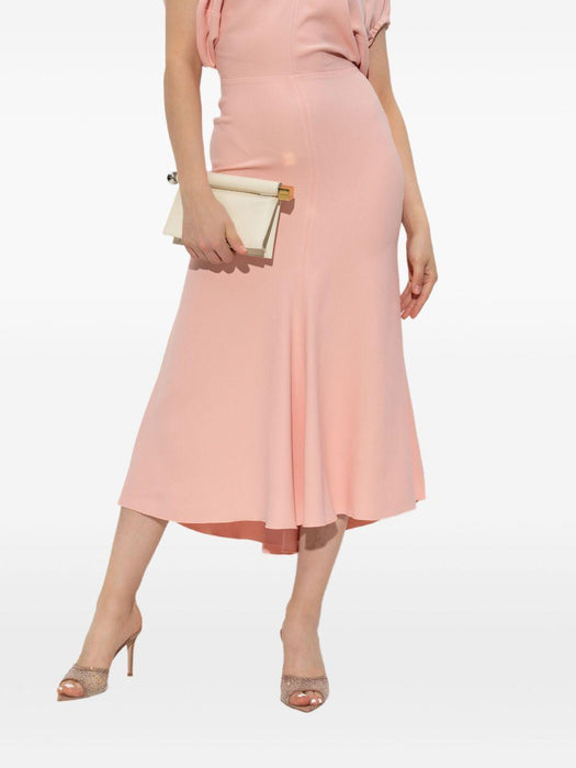 puff-sleeved midi dress 1325WDR006381A 9471 VICTORIA BECKHAM 