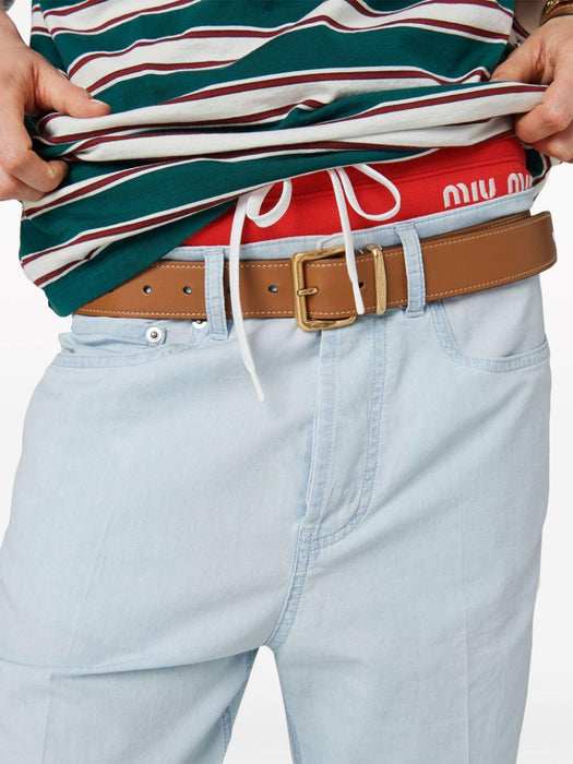 mid-rise straight-leg jeans GWP520 S OOO 14UTF0076 MIU MIU 