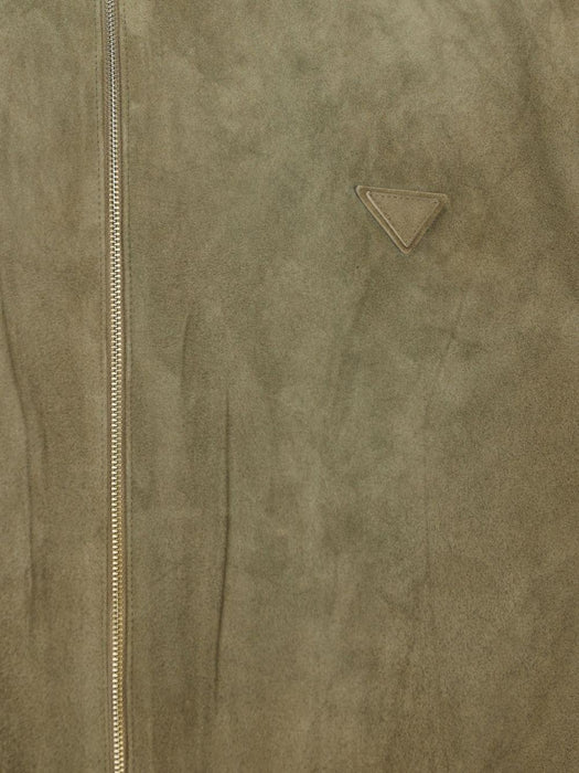 zip fastening lambskin jacket UPW609 S OOO 18OMF0092 PRADA 