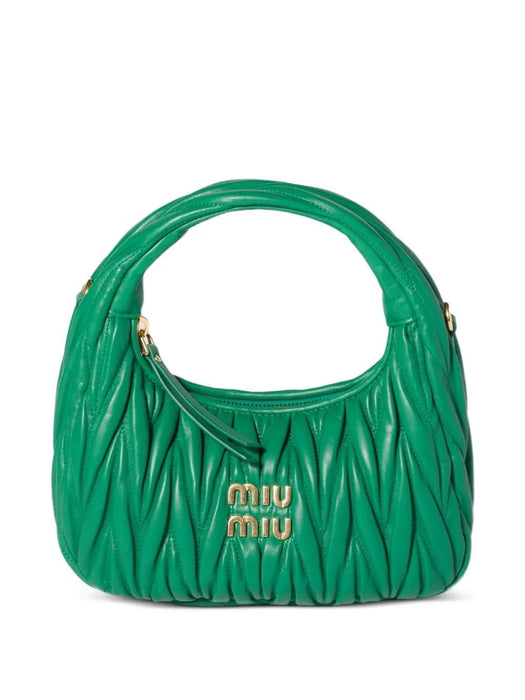 Wander matelassé nappa-leather bag 5BC125 V OOY AN88F0458 MIU MIU 