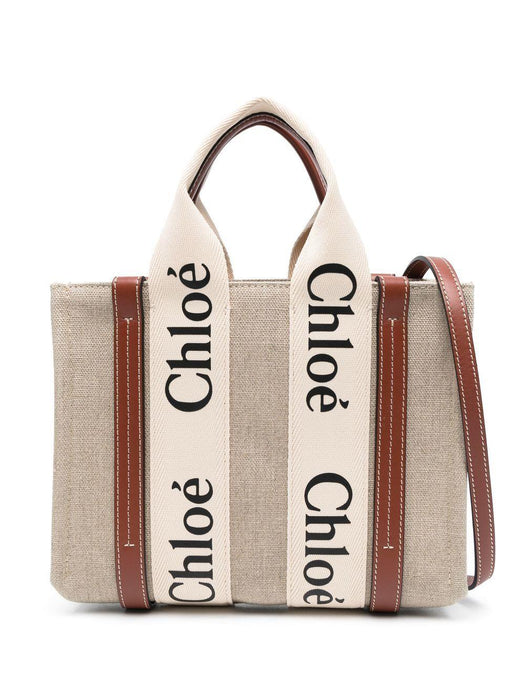 logo-print tote bag C22AS397I26 90U CHLOÉ 