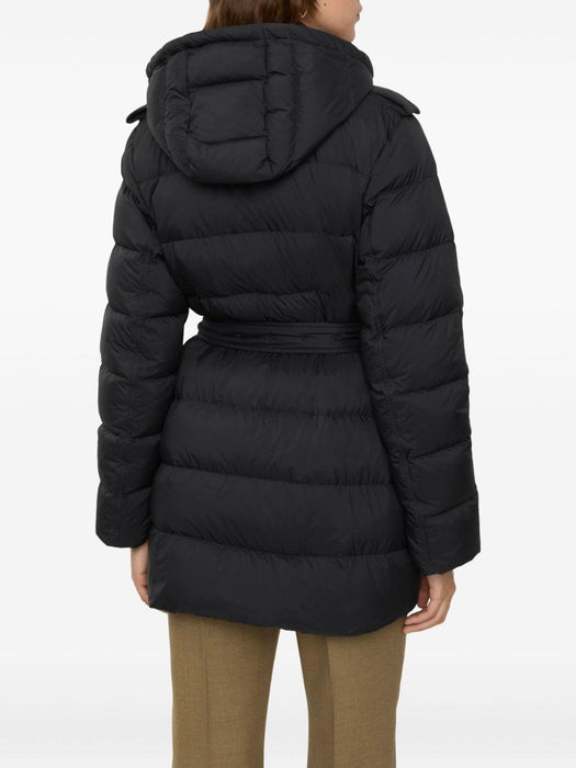 hooded belted puffer jacket 8110310 A1189 BURBERRY 