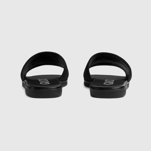 Men's slide sandal with tonal logo 854485 HAAN91000 GUCCI 