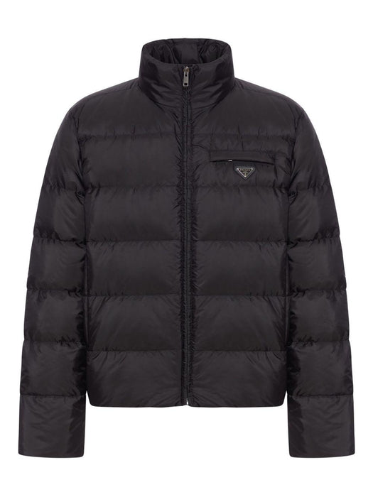Triangle-logo padded jacket SGC933 S OOO 1WQ9F0002 PRADA 