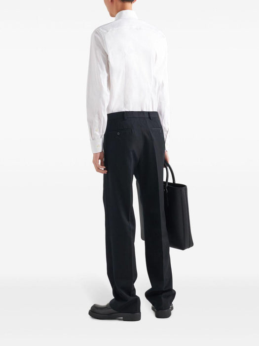 long-sleeve cotton shirt UCM608 S OOO 10HTF0009 PRADA 