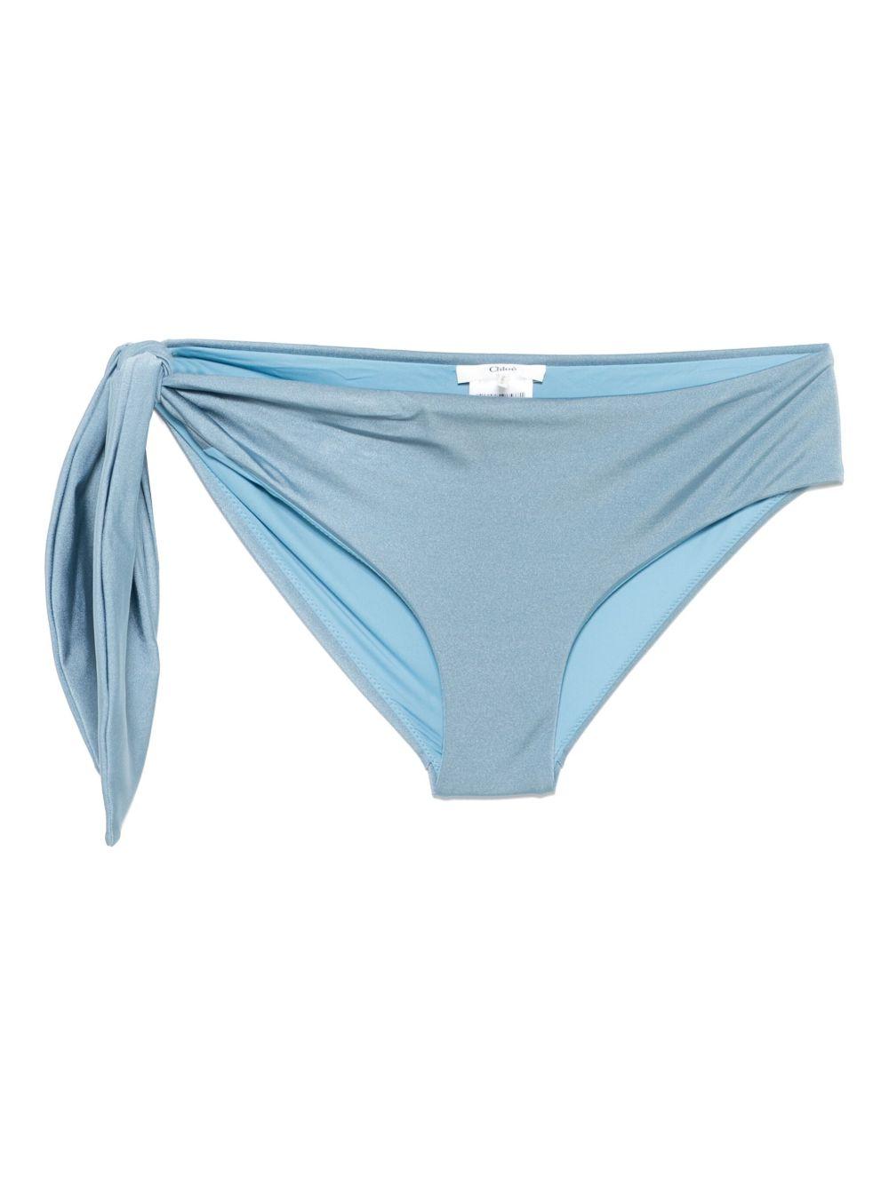 knot-embellished bikini briefs 25AMB21472 44A CHLOÉ 