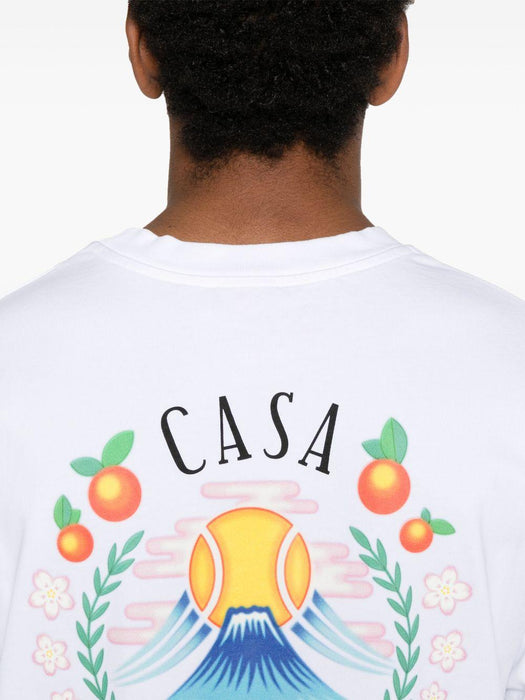 Casa Way T-shirt MPF25-JTS-001-08 CASA WAY MOUNTAIN CASABLANCA 