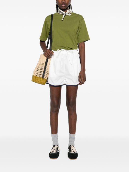 contrast-trim shorts P205K S OOO 17KYF0009 PRADA 