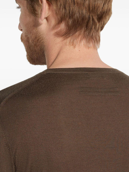 mélange crew-neck sweater UGJ00A2 110M96 ZEGNA 