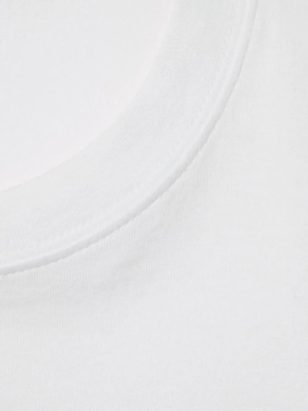 logo lettering ribbed T-shirt 856477 XJHQM9066 GUCCI 