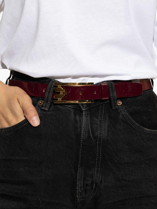 patent-leather buckle belt B425AAC006945A 2 VICTORIA BECKHAM 