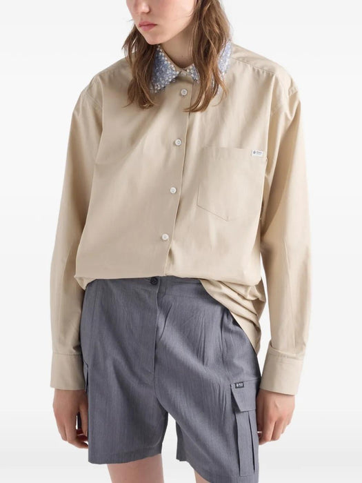 Poplin Shirt P453JR S OOO 1XV2F0F24 PRADA 