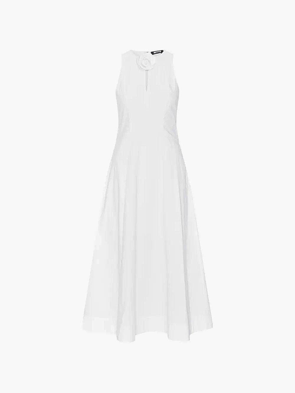 Sleeveless Flower Midi Dress 116143400  ROTATE 