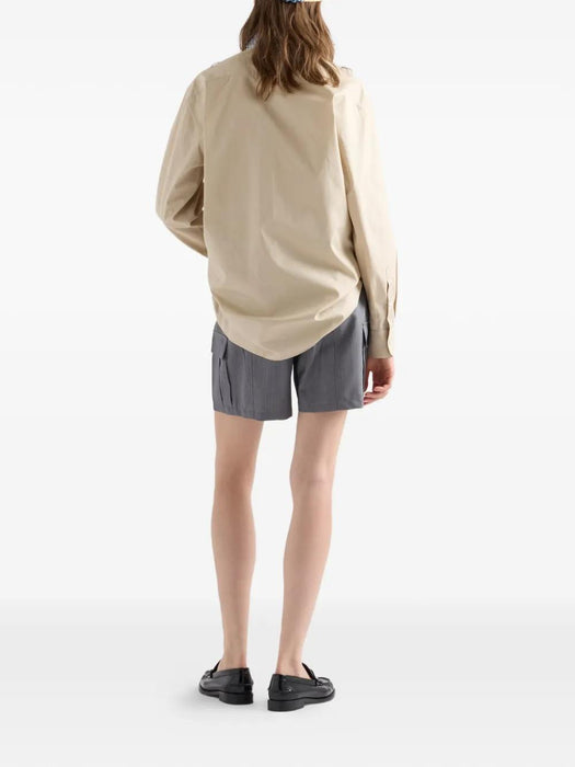 Poplin Shirt P453JR S OOO 1XV2F0F24 PRADA 