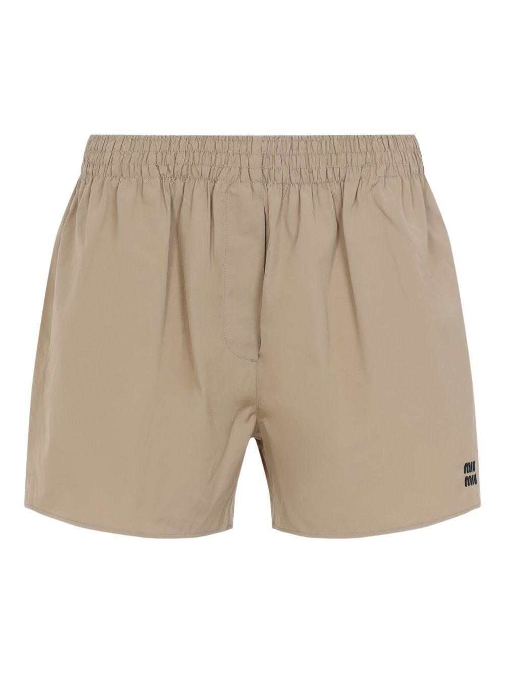 cotton shorts MP1907 S OOO 10RGF0241 MIU MIU 