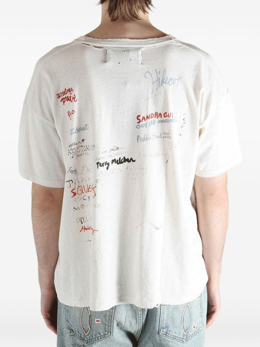 SIGNATURE TEE 2U007Q1010VWT VINTAGE CREAM PALY HOLLYWOOD 