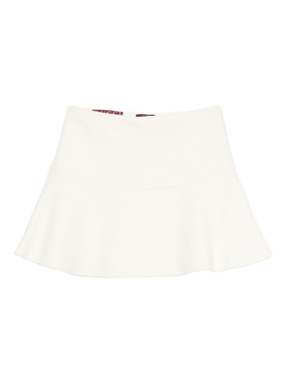 ruffled mini skirt 826594 ZARWV9003 GUCCI 