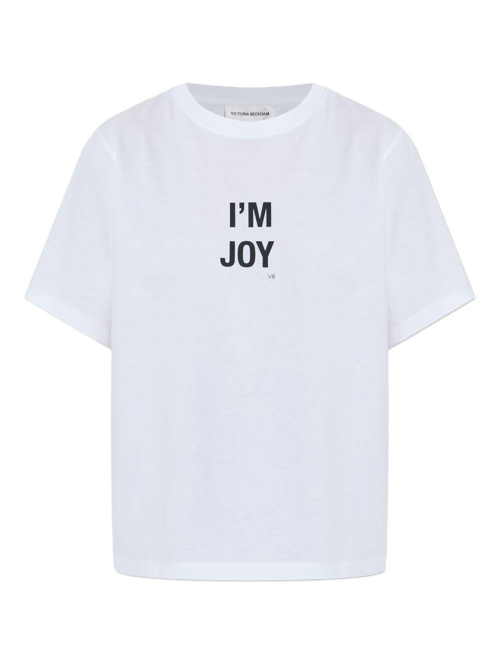 graphic-print T-shirt 1425JTS007015A 9591 VICTORIA BECKHAM 