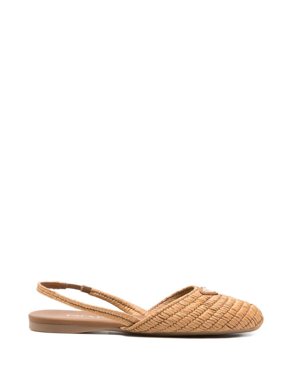 logo-detail flat pumps 1F370O F 005 2ACSF098L PRADA 