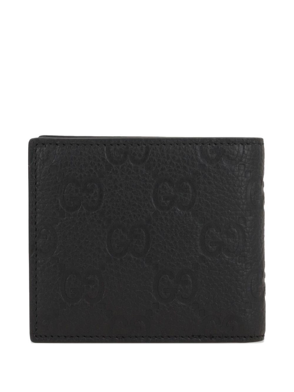GG-monogram leather wallet 835001 AAE1T1000 GUCCI 