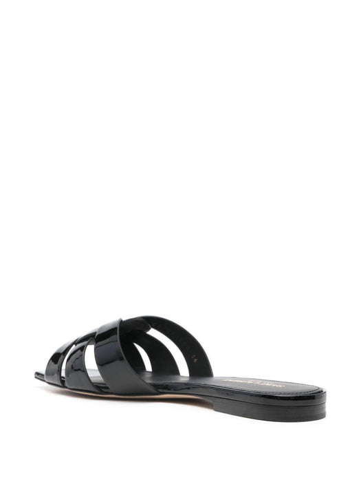 tribute 05 flat s / tribute mules in smooth leather 571952 B8I001000 SAINT LAURENT 