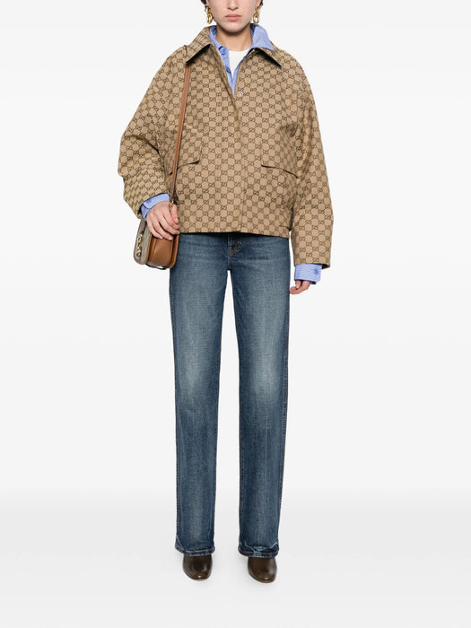 logo-monogram jacket<BR/><BR/> 842660 ZAF4S2580 GUCCI 