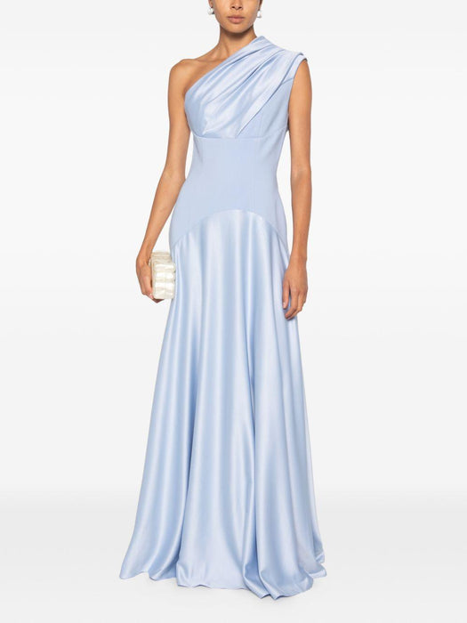 Gabriela Maxi Dress OS48013 LIGHT BLUE SOLACE LONDON 