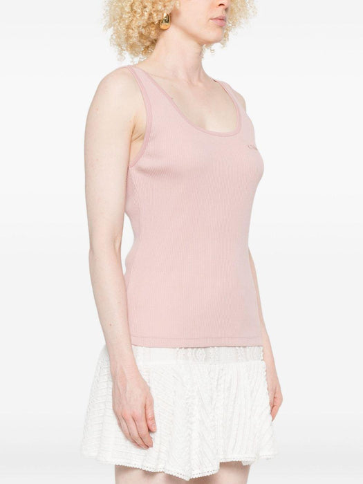 embroidered-logo tank top 25AJH12180 6K2 CHLOÉ 