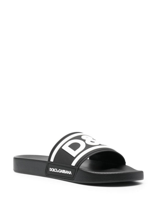 logo-print beach sliders CS2072 AQ85889690 DOLCE & GABBANA 